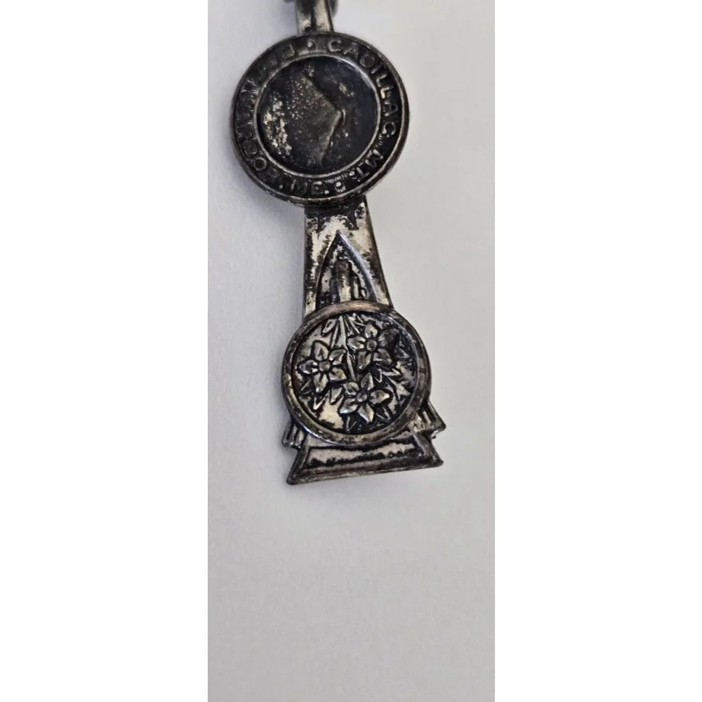 Vtg 925 sterling brooch spoon tarnish